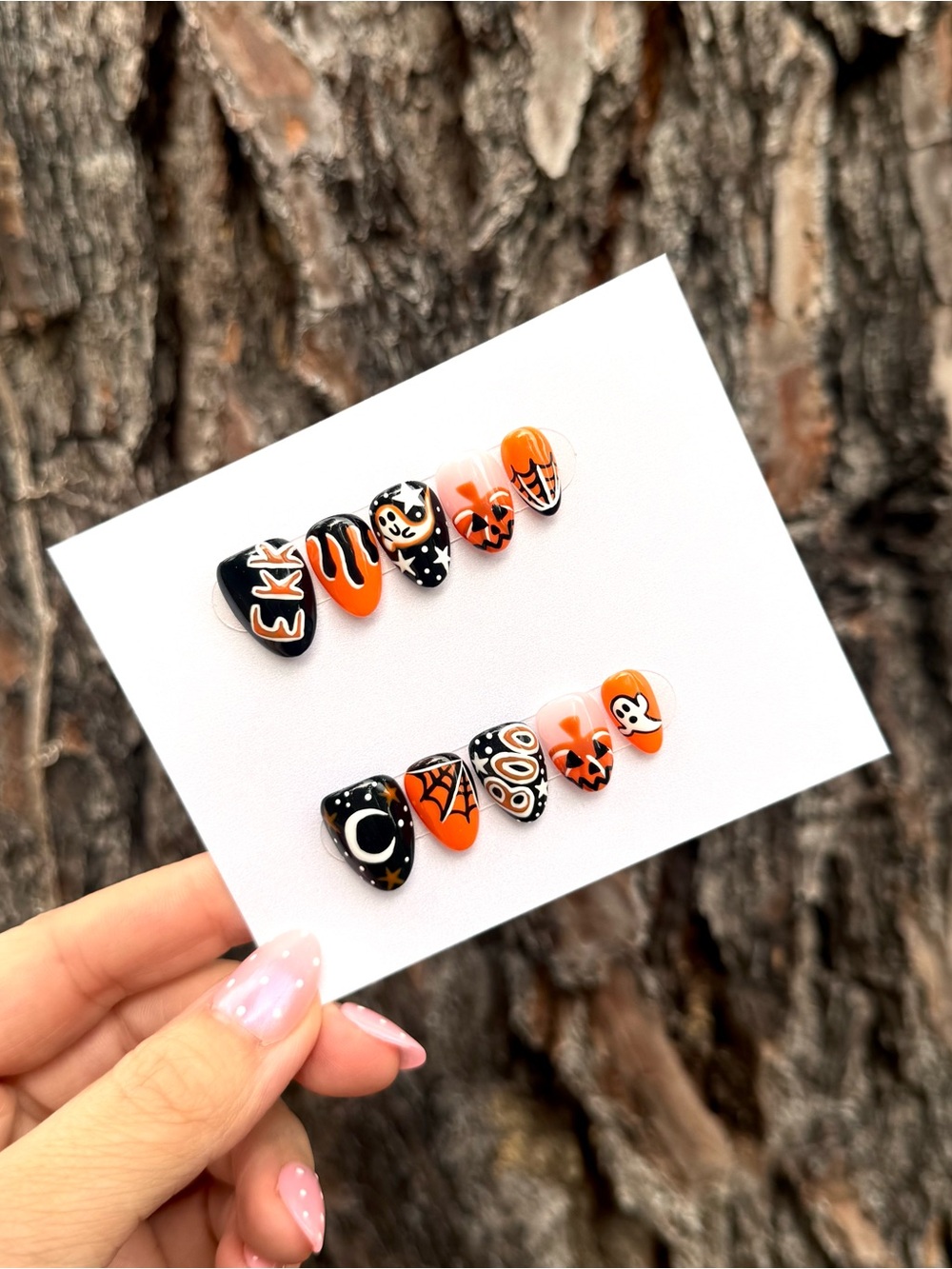 Spooky Boo Crew Press-On Nails